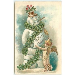 n°11980 - Carte Gaufrée - A...