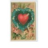 n°2780 - Carte Gaufrée - To my Valentine - Angelots et coeur