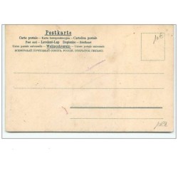 n°10138 - Carte Fantaisie - Fröhliche Weihnachten - Angelots, cloches, trèfle
