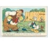 n°2822 - Disney  - Donald, Fifi, Riri et Loulou - Oui Donald, tu vas encore me dire que ton lance-pierre est parti ...