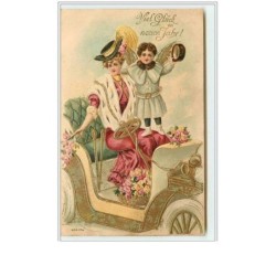 n°2873 - Carte Gaufrée -...