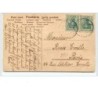 n°2873 - Carte Gaufrée - Viel Glück im neuen Jahr - Angelot et femme dans une voiture