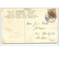 n°2911 - Carte Gaufrée - Die besten Glückwunsche zum Jahres wechsel - Fillette sur une échelle