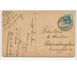 n°2914 - Carte Gaufrée - Fröhliche Weihnachten - Angelots - fond argent