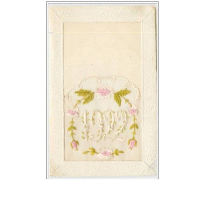 n°3055 - Carte Brodee - 1922