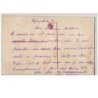 n°3104 - Carte Brodee - Bonne Annee - Fleurs roses