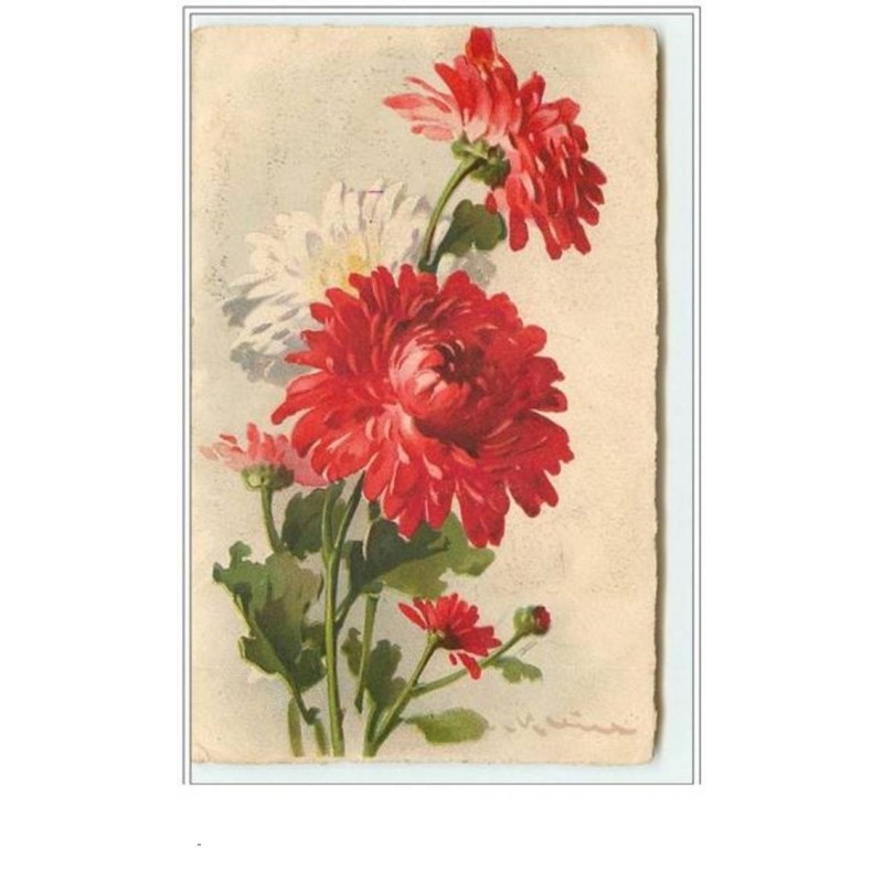 n°3110 - Catharina Klein - Fleurs rouges
