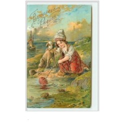 n°3128 - Carte Gaufree -...