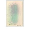 n°3199 - Carte  Gaufree - Ange Vert