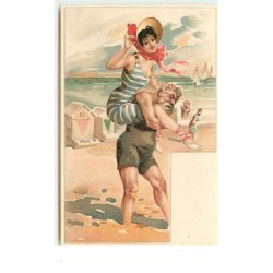 n°3205 - Baigneuse sur les...