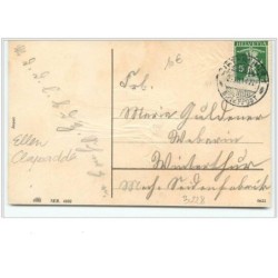 n°3229 - Carte Gaufree - Ein Gesegnetes Weihnachtsfest - Ange jouant de la flute double