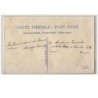 n°3254 - Carte Brodee  - Bonne Annee - Petites fleurs roses