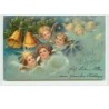 n°3284 - Frohliche Weihnachten - Tetes d'anges - cloches