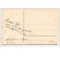 n°3290 - Souvenir affectueux - Angelots et fer à cheval