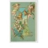 n°3296 - Frohliche Ostern - Angelots portant des cloches
