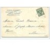 n°3326 - Carte Gaufree - Buona Pasqua - Poule et enfant avec des oeufs