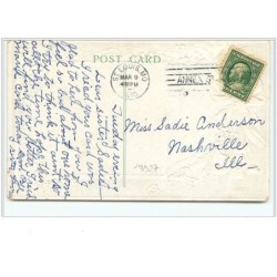 n°3327 - Carte Gaufree - A Joyful Easter - Anges avec un livre