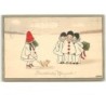 n°12012 - MM Vienne n°776 - Pauli Ebner - Glückliches Neujahr ! - Enfants habillés en Pierrot et Colombine