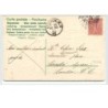 n°3344 - Carte Gaufree - Bonne Annee - Angelot mettant une lettre dans la boite aux lettres
