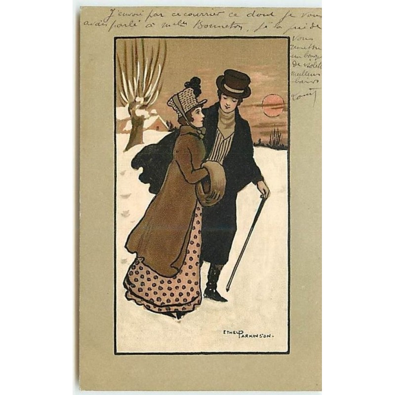 n°12013 - MM Vienne n°195 - Ethel Parkinson - Couple se promenant