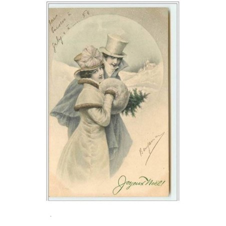 n°3422 - Joyeux Noel - MM Vienne n 156 - Couple