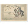 n°3423 - Joyeux Noel - R. Kratky - Couple sur un lac de glace