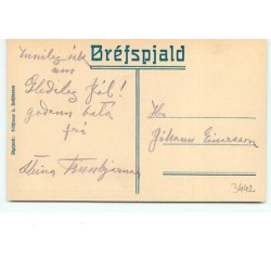 n°3442 - Gledilegjol - Enfant à ski et son chien