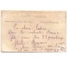 n°3455 - Carte Brodee - Bonne Fete - Fleurs rouges style Art Nouveau