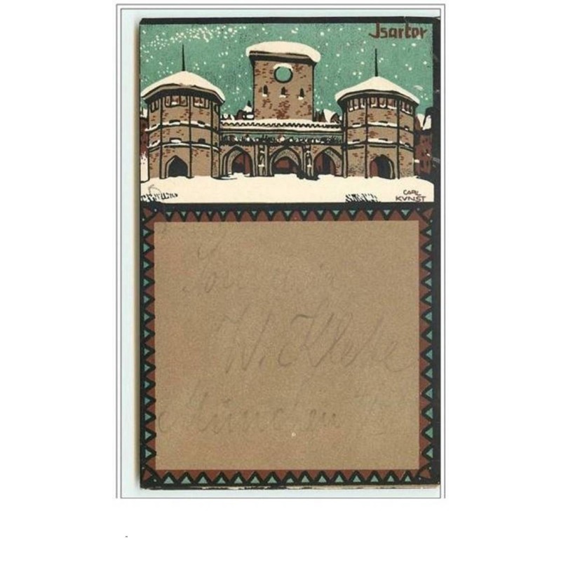 n°3472 - Carl Kunst - ISARTOR - Art Deco