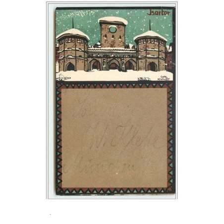 n°3472 - Carl Kunst - ISARTOR - Art Deco