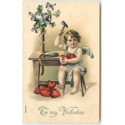 n°12030 - Carte Gaufrée -...