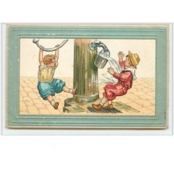 n°350 - Carte Gaufrée -...