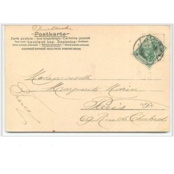 n°3517 - Frohliches Neues Jahr - Enfants dans un paysage hivernal