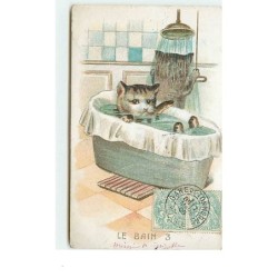 n°3533 - Chats faisant leur...