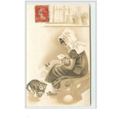 n°3548 - Fillette avec sa...