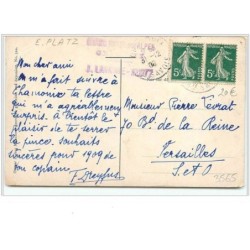 n°3565 - Ernst Platz - Couple sur des luges