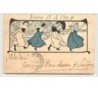 n°3614 - Style Parkinson - Farandole de fillettes