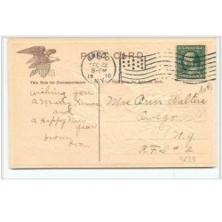 n°3635 - Anges se servant de fleur comme téléphone - Clapsaddle