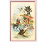 n°3643 - C. Em. Smit. - Chats sautant du plongeoir