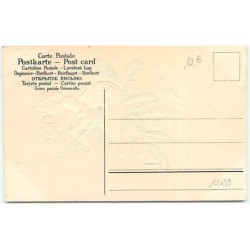 n°12039 - Carte Gaufrée - Vroolijk Kerstfeest - Anges - n°1