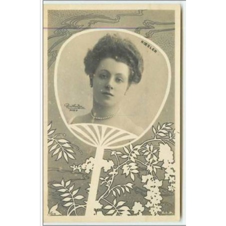 n°3725 - Reutlinger - Décor Art Nouveau - Roesler