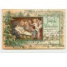 n°10143 - Carte Fantaisie - Fröhliche Weihnachten - Nativité