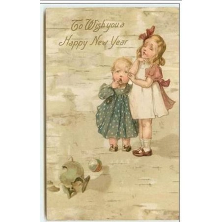 n°3747 - To wish you a Happy  New Year - Enfants ayant fait une bétise