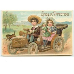 n°12050 - Carte Gaufrée -...