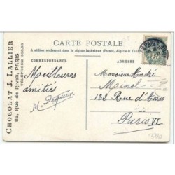 n°3780 - Chats chantant - Pub Chocolat J. Lallier Paris