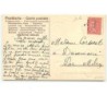 n°12050 - Carte Gaufrée - Gage d'Affection - Enfants dans une voiture - Teckel