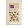 n°3805 - Carte Brodée - From your Loving Husband - Drapeau