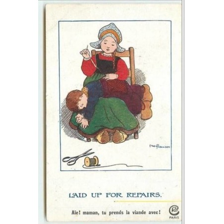 n°3815 - Ethel Parkinson - Aïe! maman, tu prends la viande avec!