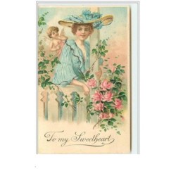 n°3847 - Carte Gaufrée - To...