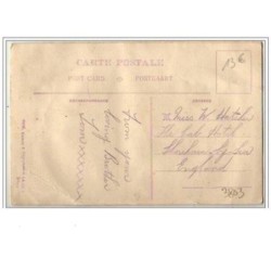 n°3853 - Carte Brodée - Forget me not - Drapeau et soleil
